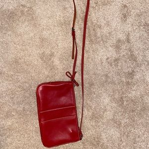 Red Coach crossbody